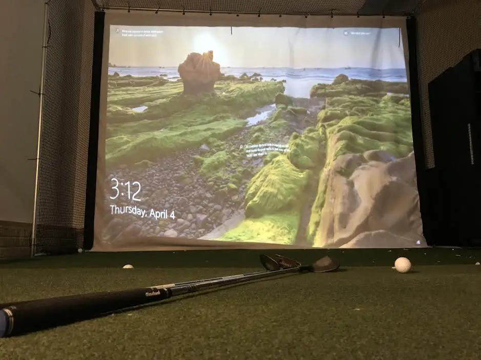 skytrak golf simulator setup